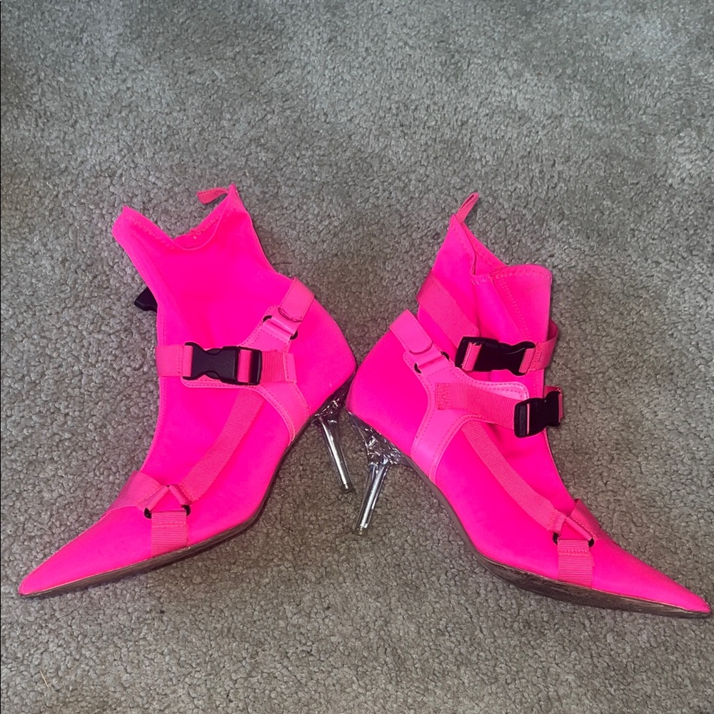Women's Pink Ankle Boots